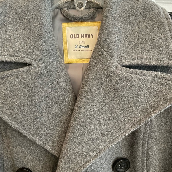 Old navy XS pea coat, like new - Picture 3 of 3